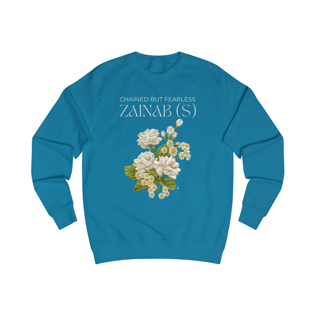 Chained but Fearless - Zainab (S) – Muharram & Arbaeen Edition | Unisex Adult Sweatshirt