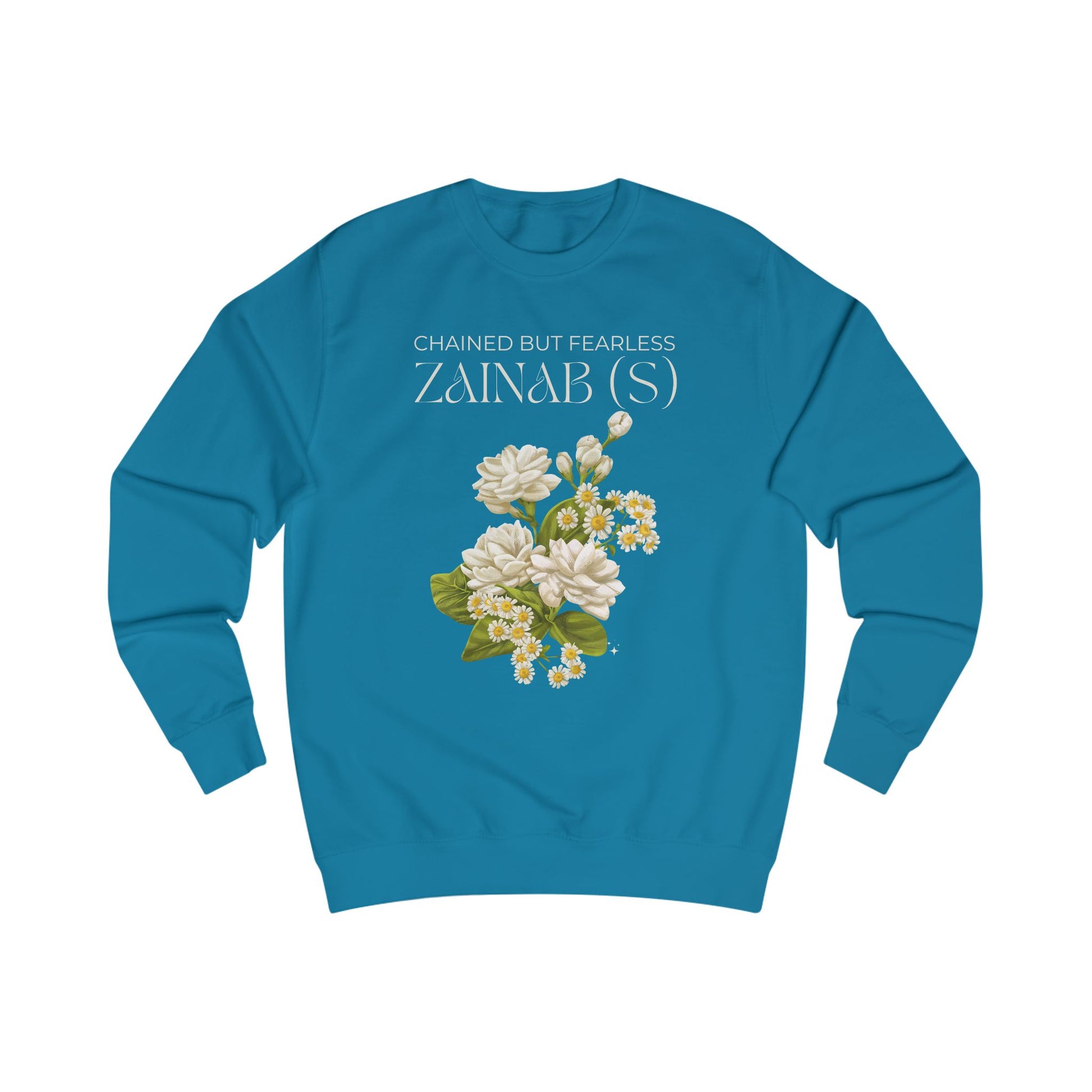 Chained but Fearless - Zainab (S) – Muharram & Arbaeen Edition | Unisex Adult Sweatshirt