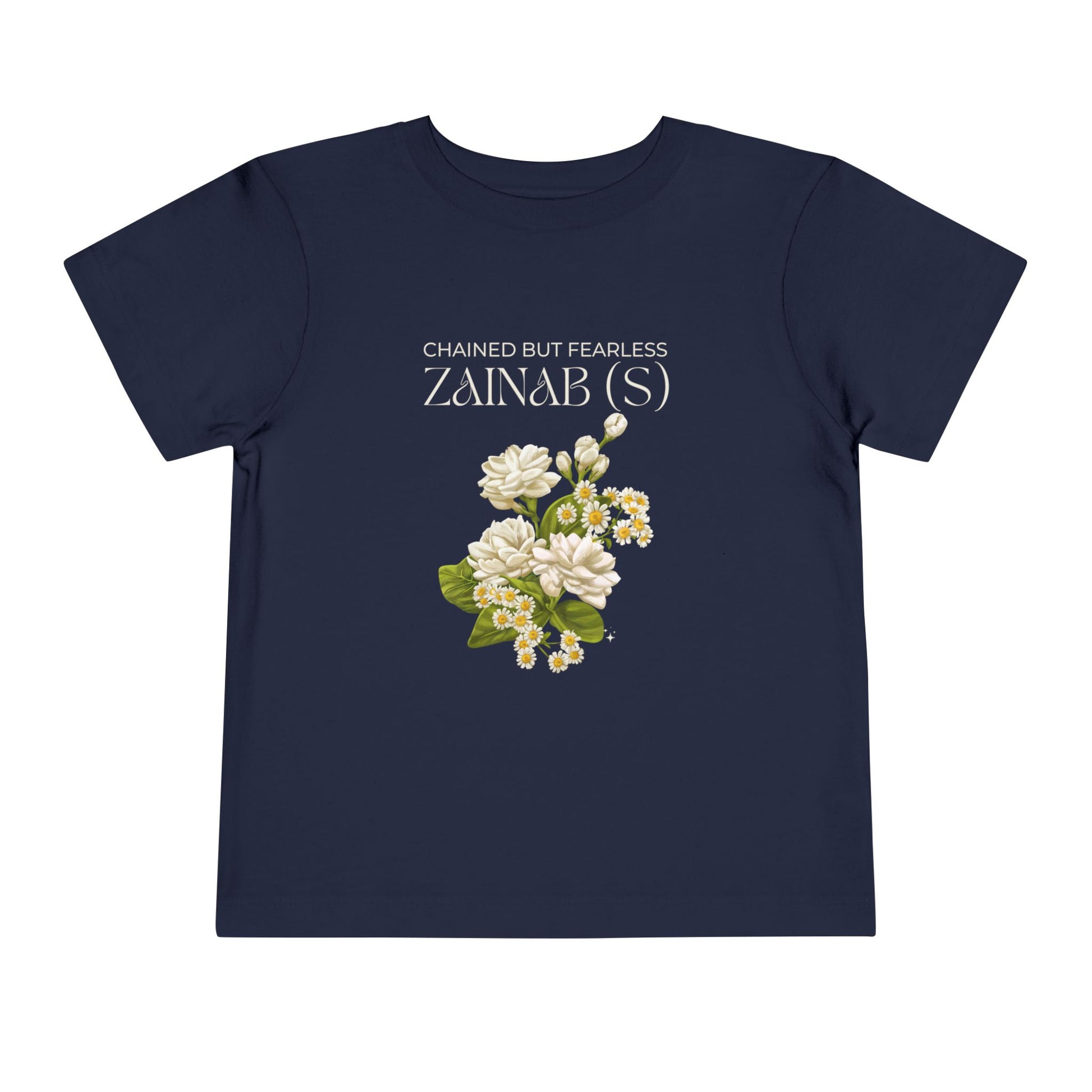 Chained but Fearless - Zainab (S) – Muharram & Arbaeen Edition | Unisex Toddler Short Sleeve Tee