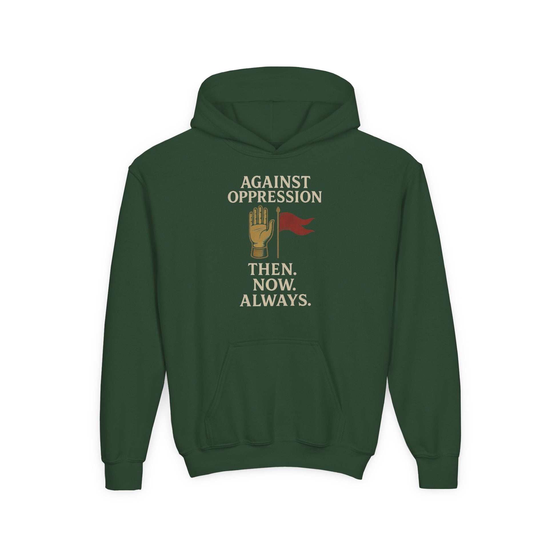 Against Oppression - Muharram and Arbaeen Edition | Unisex Youth Heavy Blend Hooded Sweatshirt