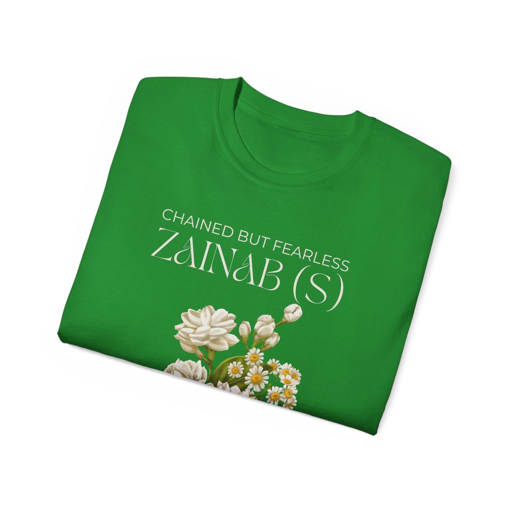 Chained but Fearless - Zainab (S) – Muharram & Arbaeen Edition | Unisex Adult Ultra Cotton Tee