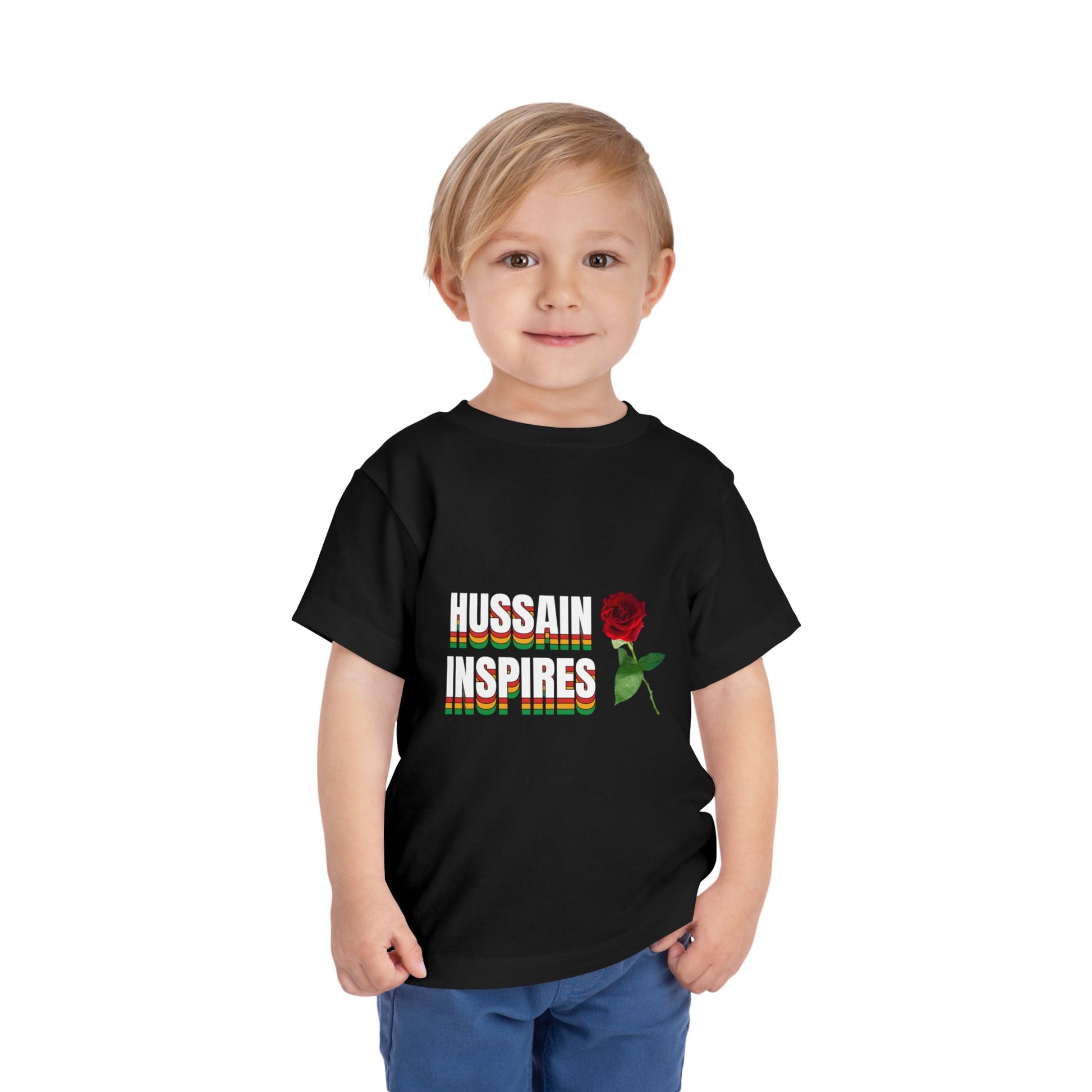 Hussain Inspires – Muharram & Arbaeen Edition | Unisex Toddler Short Sleeve Tee