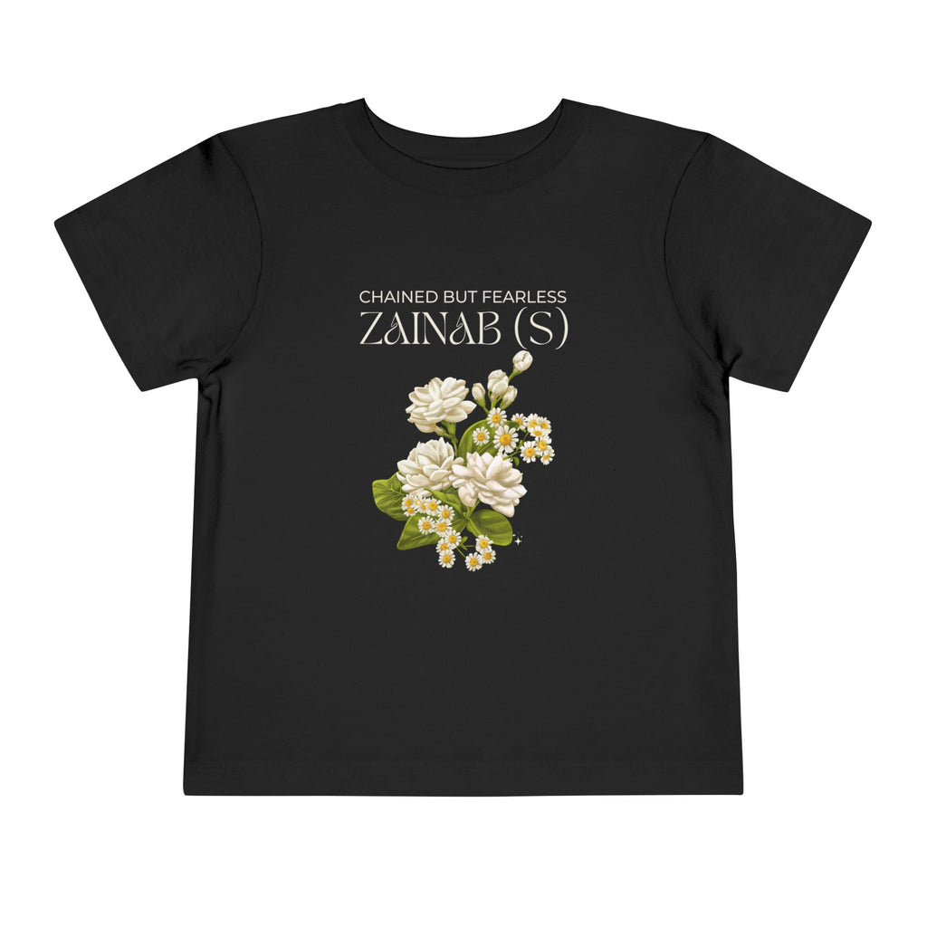Chained but Fearless - Zainab (S) – Muharram & Arbaeen Edition | Unisex Toddler Short Sleeve Tee