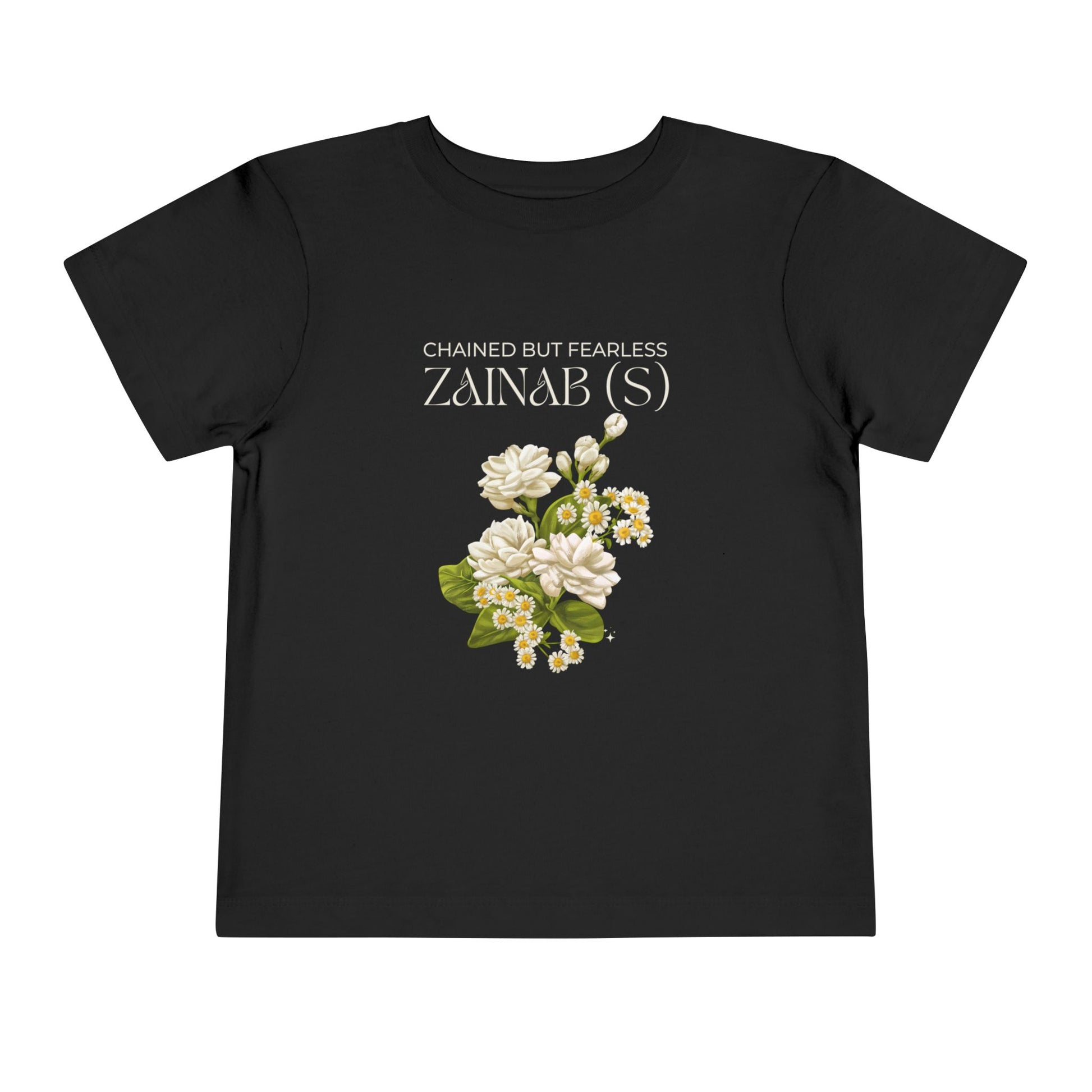 Chained but Fearless - Zainab (S) – Muharram & Arbaeen Edition | Unisex Toddler Short Sleeve Tee