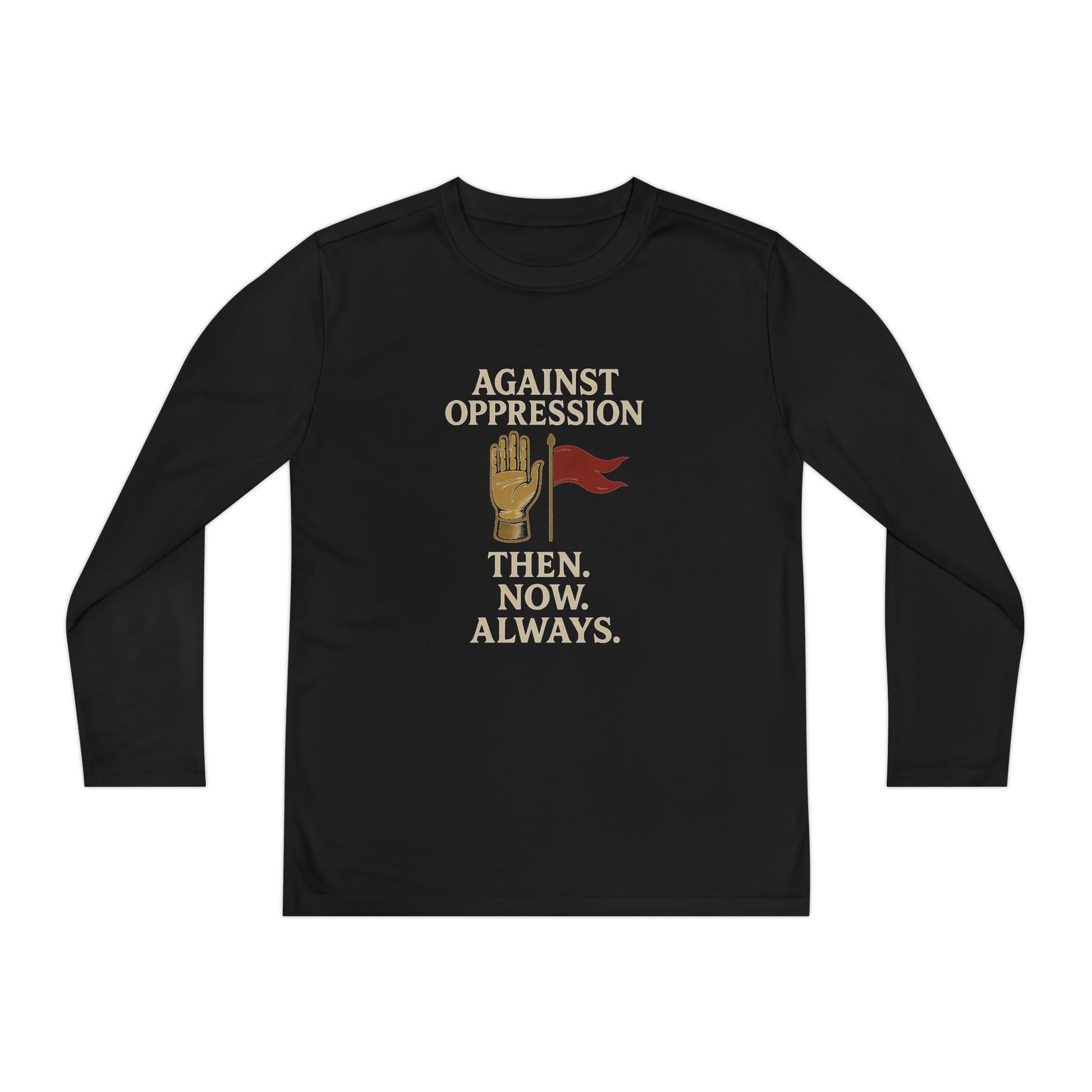 Against Oppression – Muharram & Arbaeen Edition | Unisex Youth Long Sleeve Competitor Tee