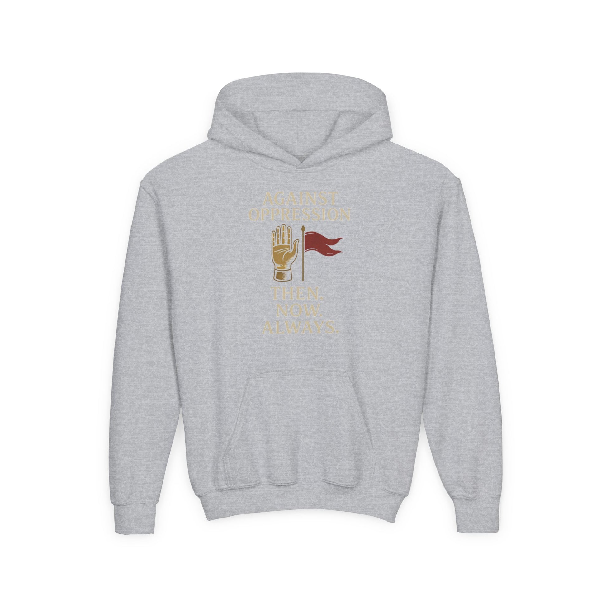 Against Oppression - Muharram and Arbaeen Edition | Unisex Youth Heavy Blend Hooded Sweatshirt
