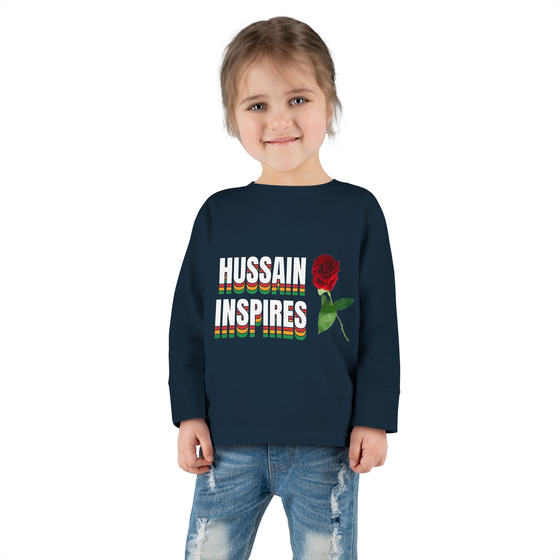Hussain Inspires – Muharram & Arbaeen Edition | Unisex Toddler Long Sleeve Tee