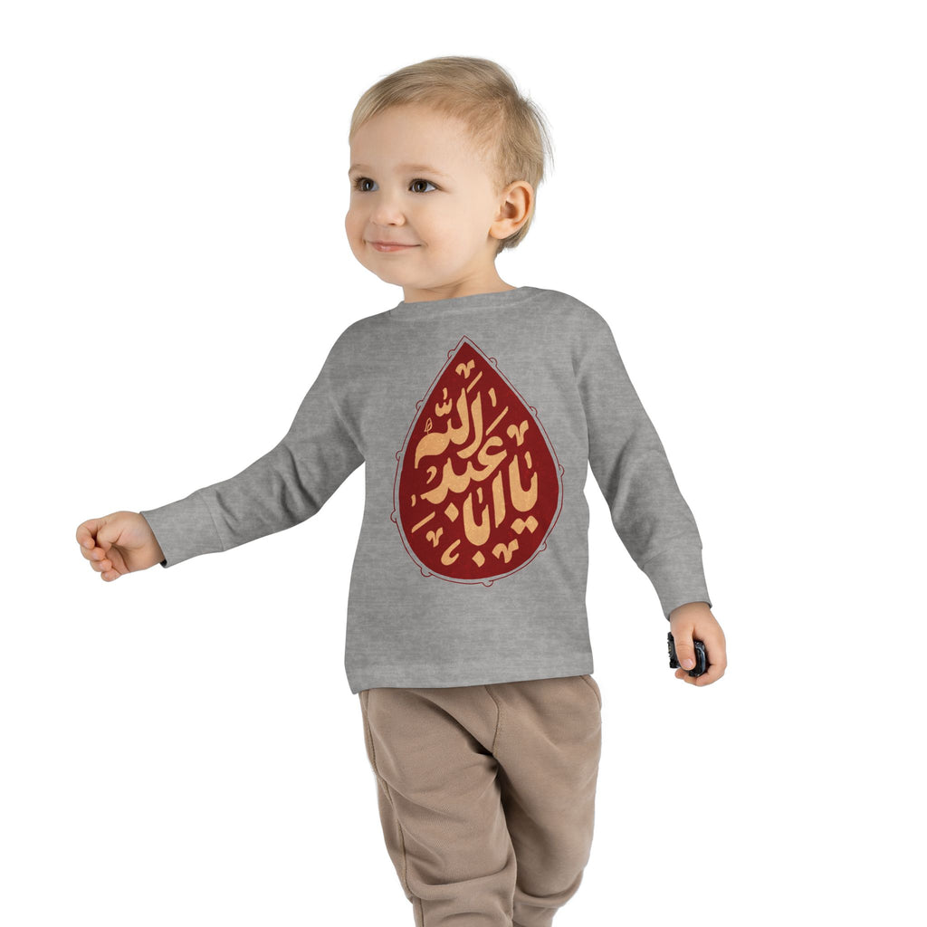 “Ya Aba Abdillah” – Muharram & Arbaeen Edition | Unisex Toddler Long Sleeve Tee