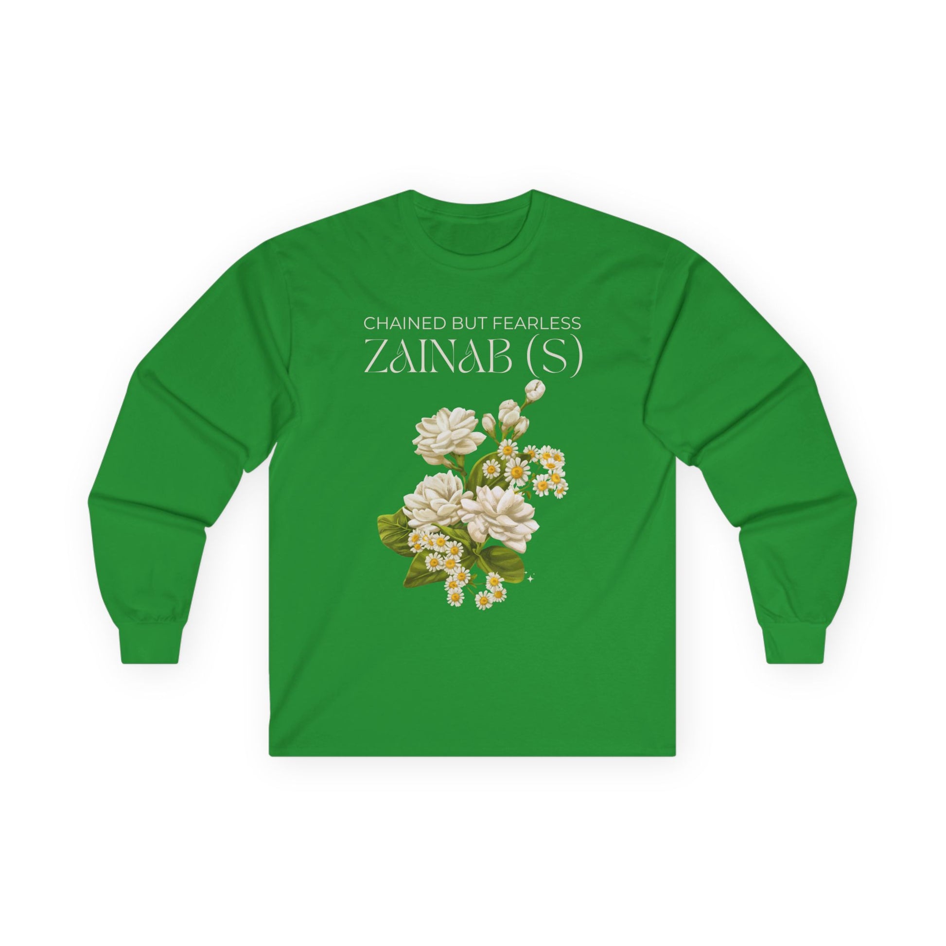 Chained but Fearless - Zainab (S) – Muharram & Arbaeen Edition | Unisex Adult Ultra Cotton Long Sleeve Tee