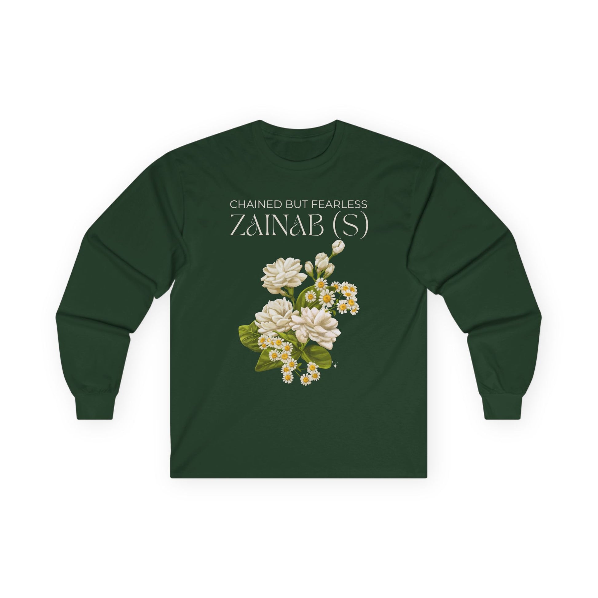 Chained but Fearless - Zainab (S) – Muharram & Arbaeen Edition | Unisex Adult Ultra Cotton Long Sleeve Tee
