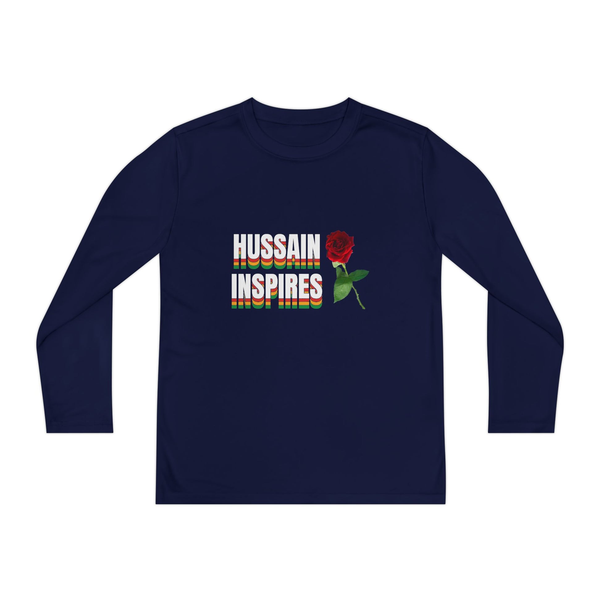 Hussain Inspires – Muharram & Arbaeen Edition | Unisex Youth Long Sleeve Competitor Tee