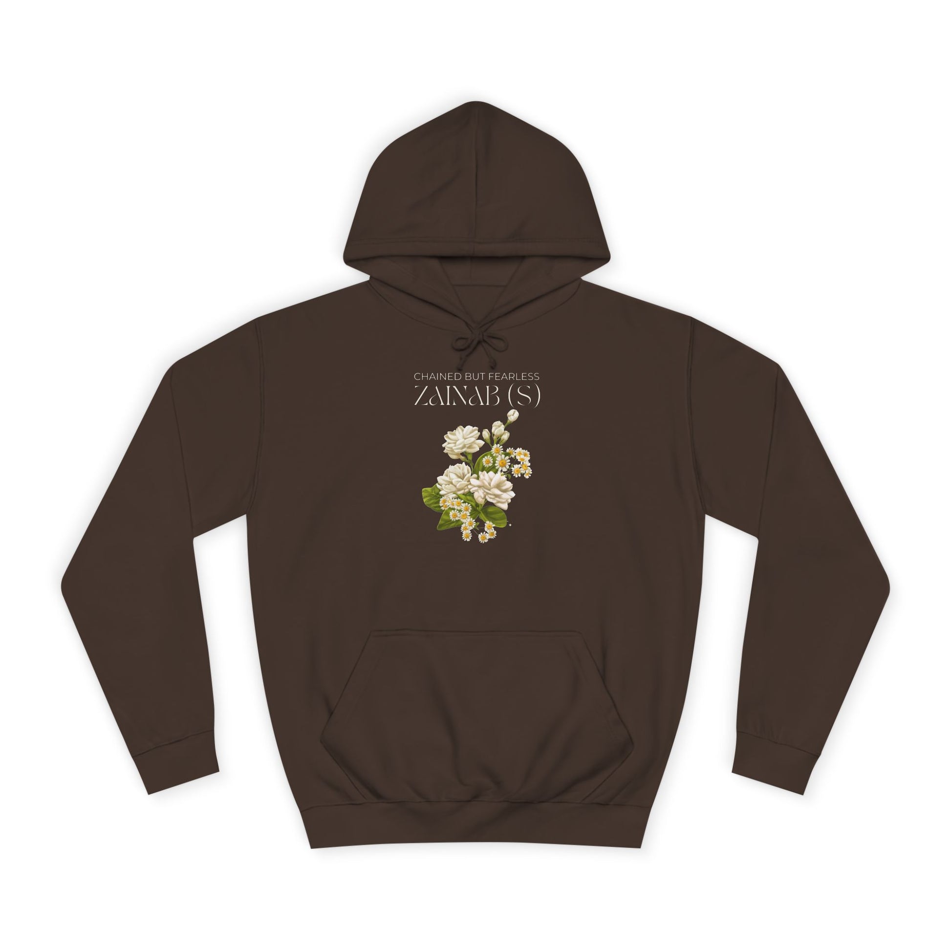 Chained but Fearless - Zainab (S) – Muharram & Arbaeen Edition | Unisex Adult College Hoodie