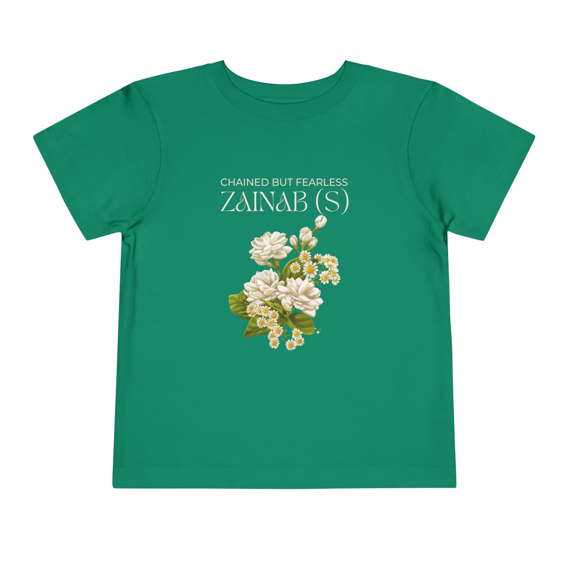 Chained but Fearless - Zainab (S) – Muharram & Arbaeen Edition | Unisex Toddler Short Sleeve Tee