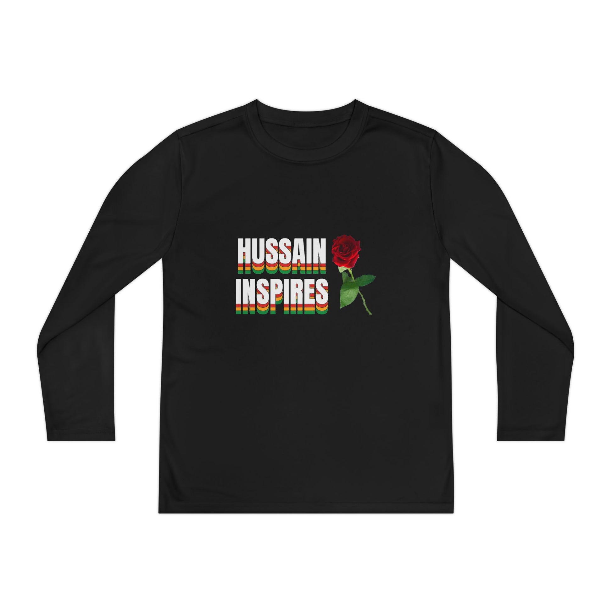 Hussain Inspires – Muharram & Arbaeen Edition | Unisex Youth Long Sleeve Competitor Tee