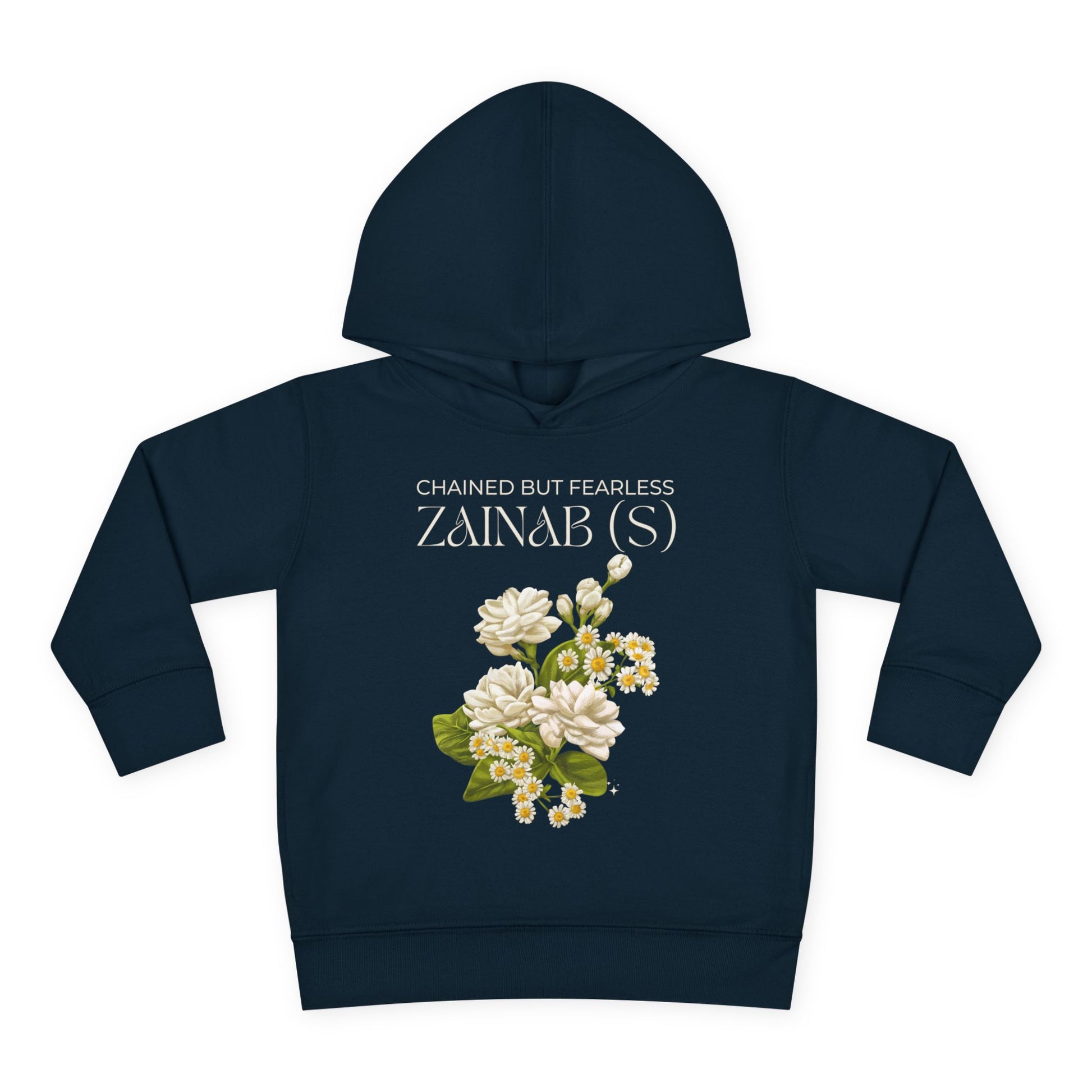 Chained but Fearless - Zainab (S) – Muharram & Arbaeen Edition | Unisex Toddler Pullover Fleece Hoodie