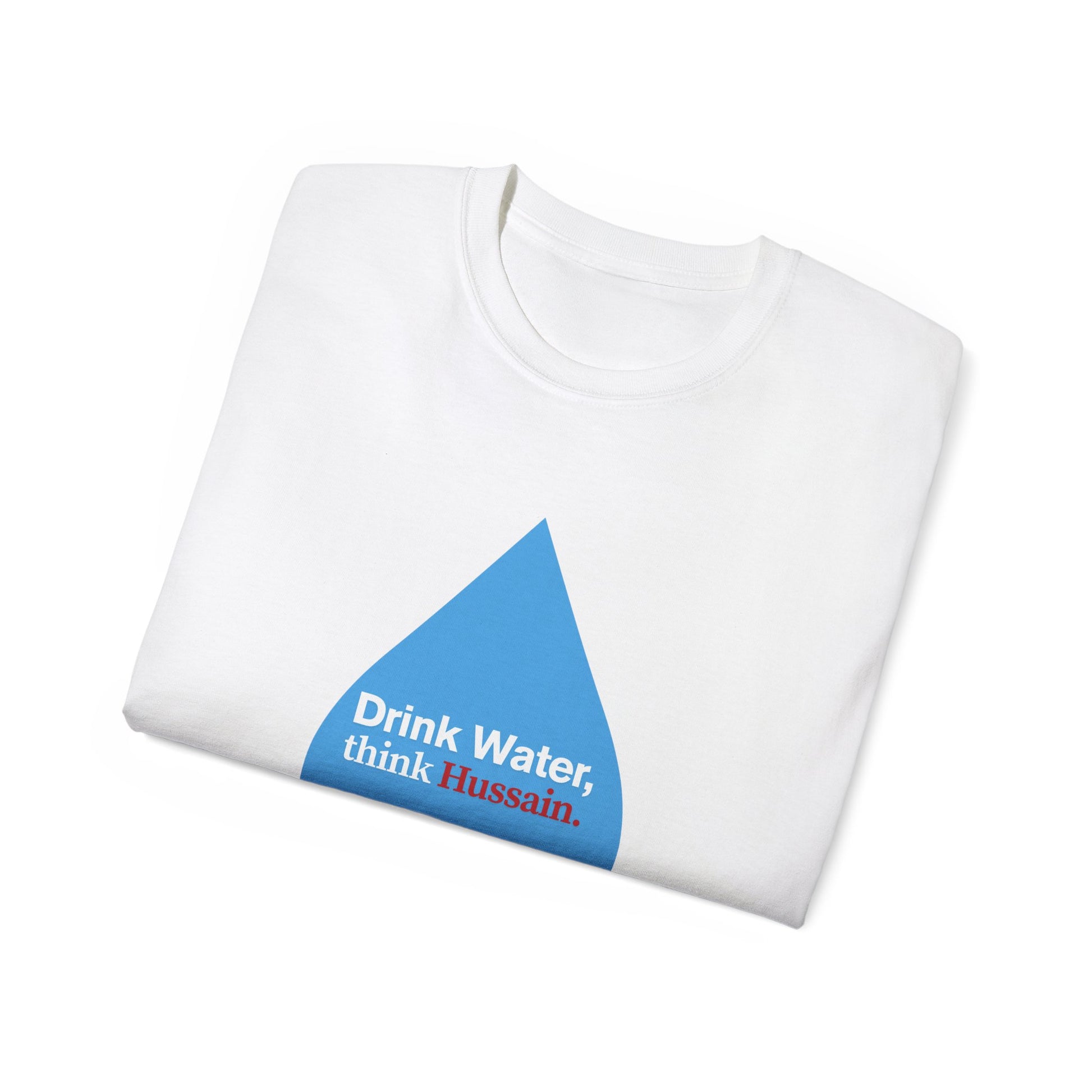 “Drink Water, think Hussain.” – Muharram & Arbaeen Edition | Unisex Adult Ultra Cotton Tee