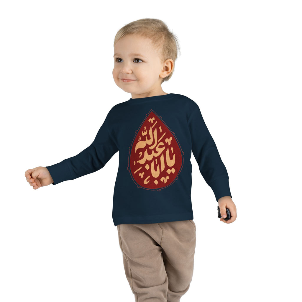 “Ya Aba Abdillah” – Muharram & Arbaeen Edition | Unisex Toddler Long Sleeve Tee