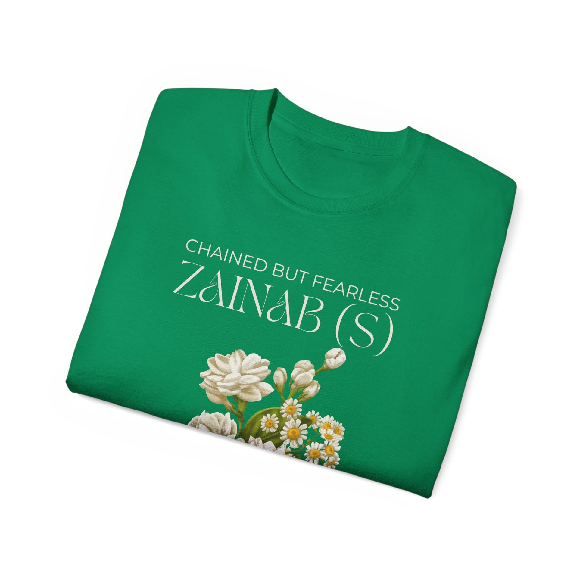 Chained but Fearless - Zainab (S) – Muharram & Arbaeen Edition | Unisex Adult Ultra Cotton Tee